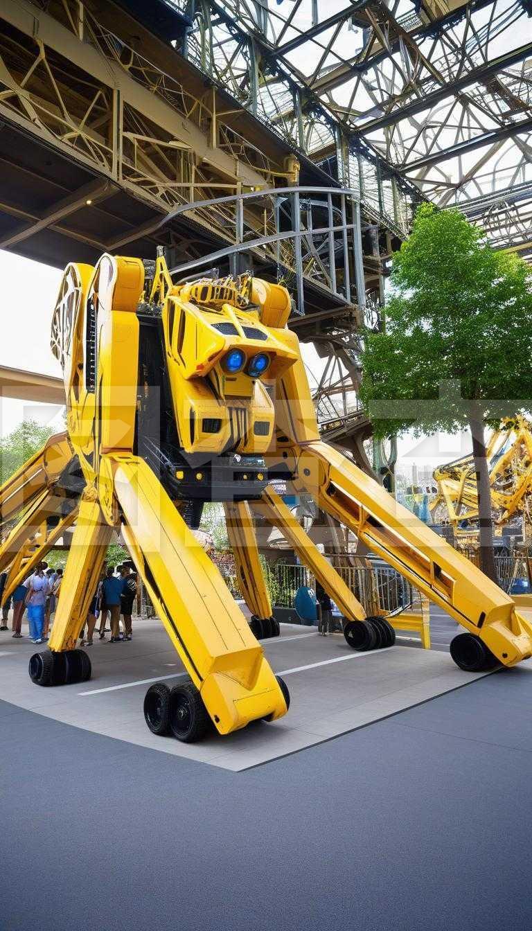 主題公園機械載具垂直落體游樂設施
